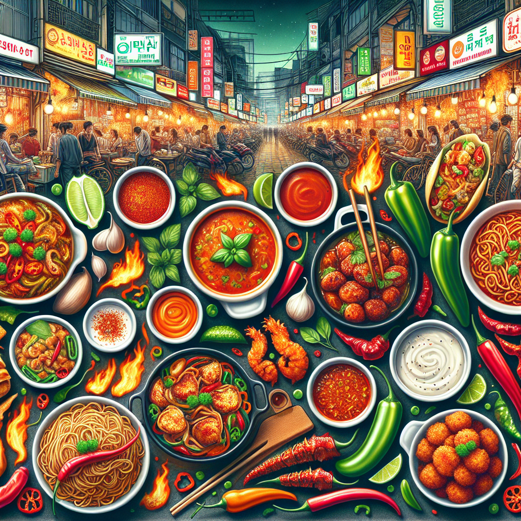 Menyantap Sensasi Pedas: 10 Makanan Pedas yang Wajib Dicoba