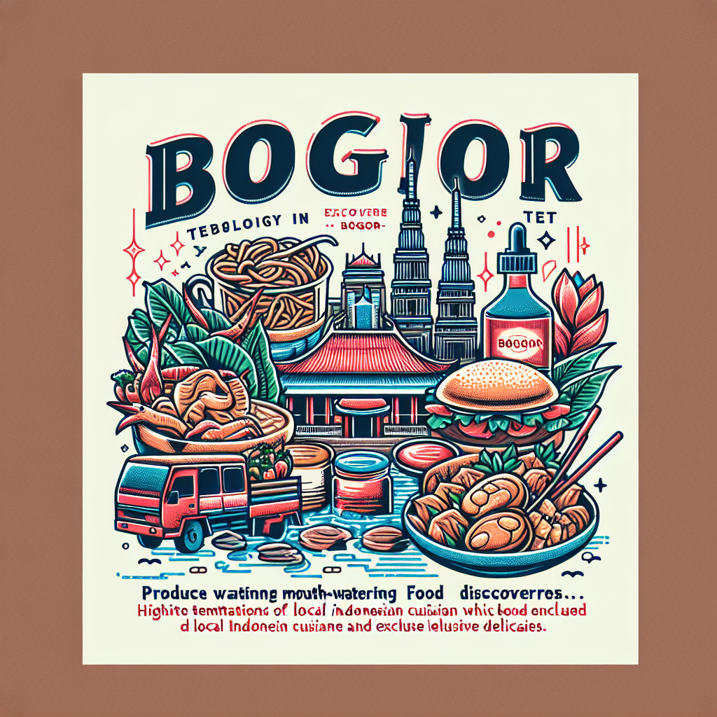 Wisata Kuliner: Penemuan Makanan Enak di Bogor yang Harus Dicoba