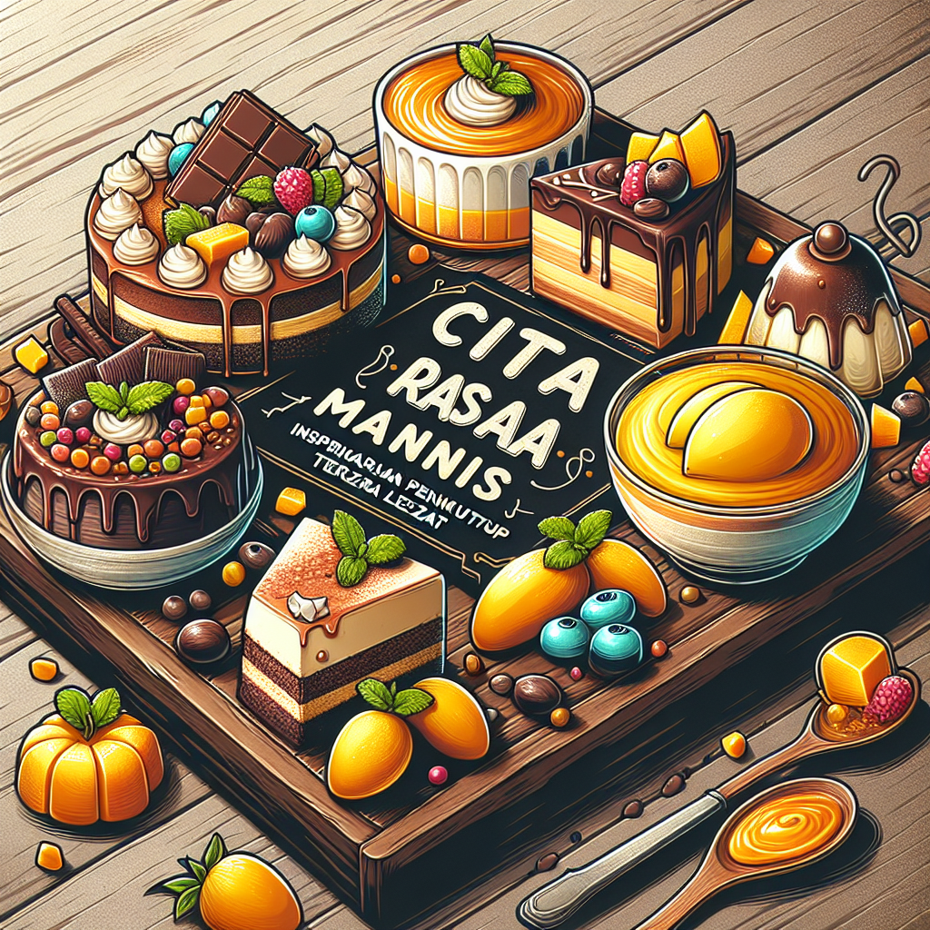 Cita Rasa Manis: Inspirasi Makanan Penutup Terlezat