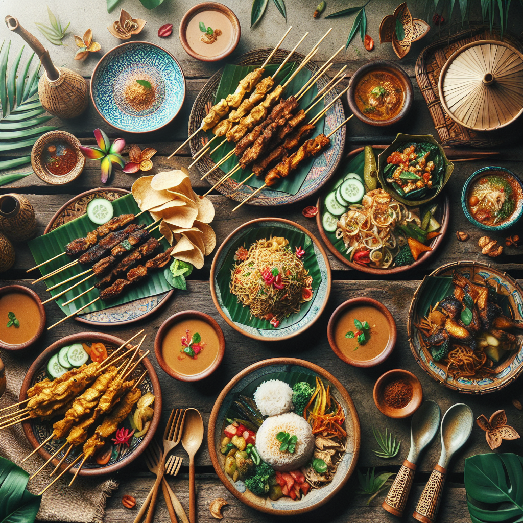 Sate Ayam Rendang Nasi Goreng Gado-Gado Soto Betawi