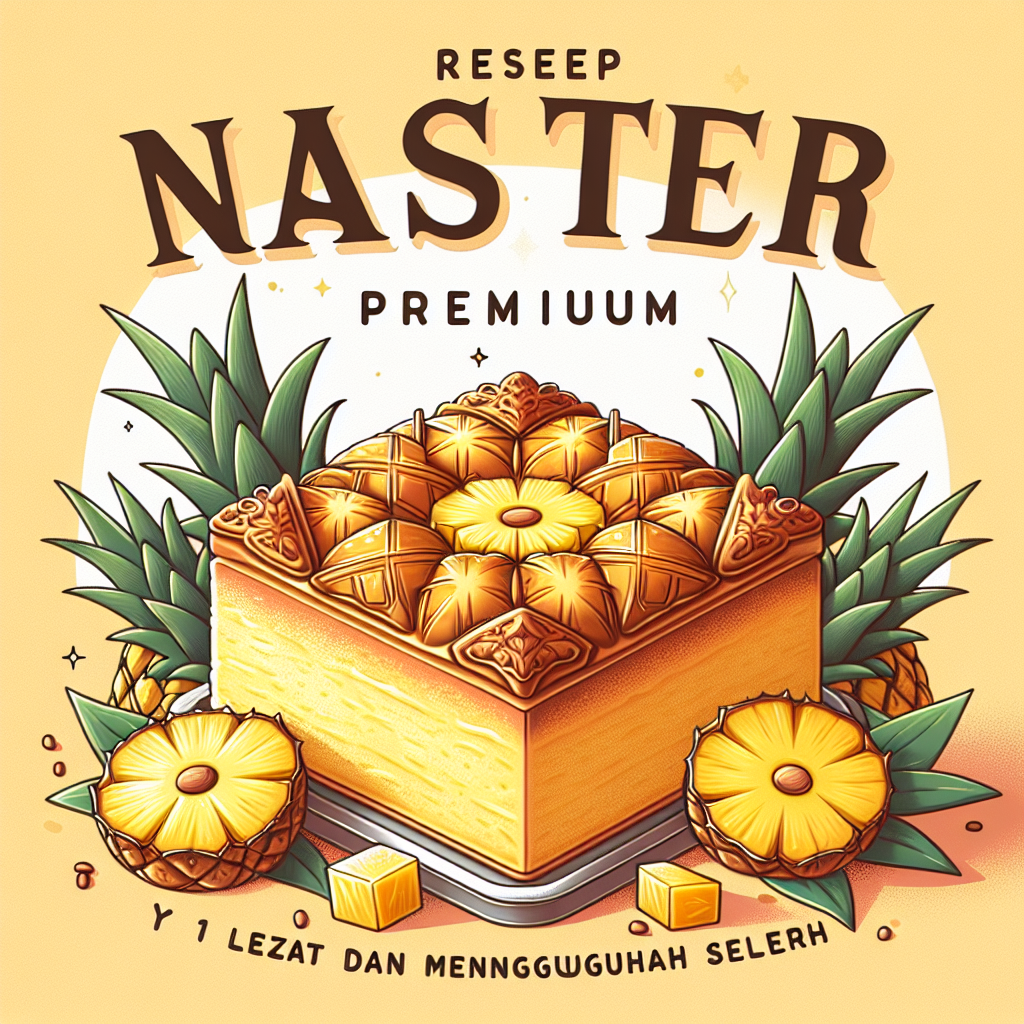Resep Nastar Premium 1 kg yang Lezat dan Menggugah Selera